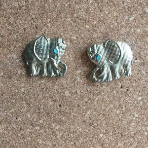 Lilly Pulitzer Gold Elephant Earrings